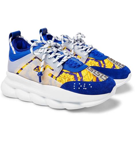 versace shoes chain|Versace chain reaction sneakers price.